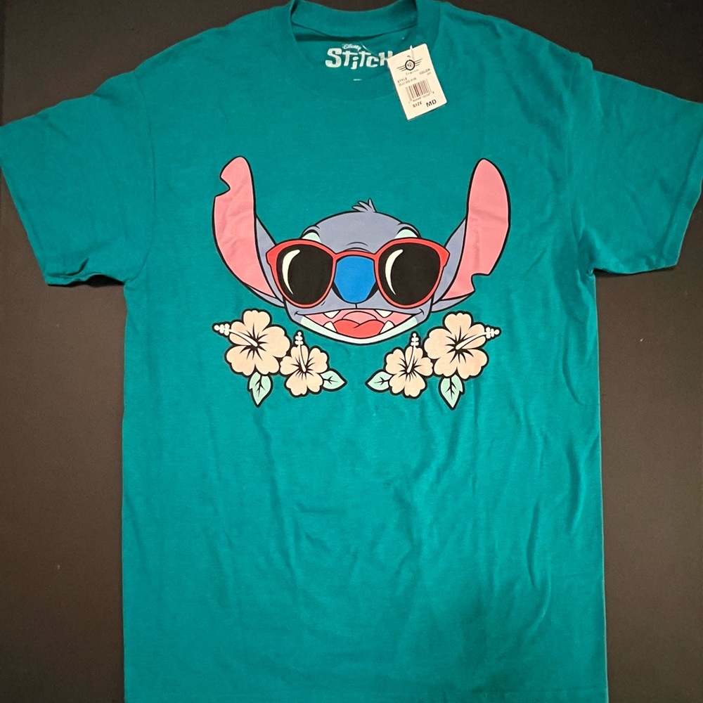 Jade color Disney Stitch shirt